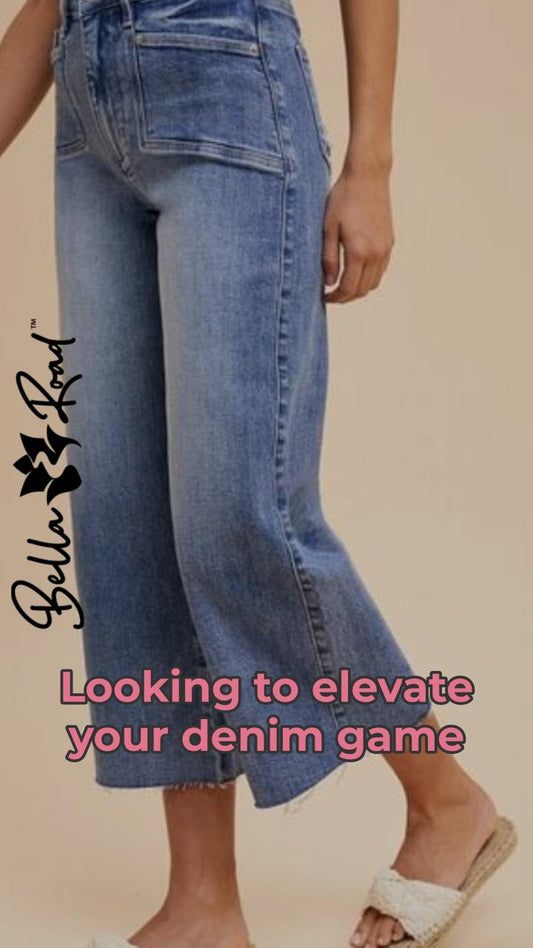 Style Up Your Look with Wide Leg Jeans