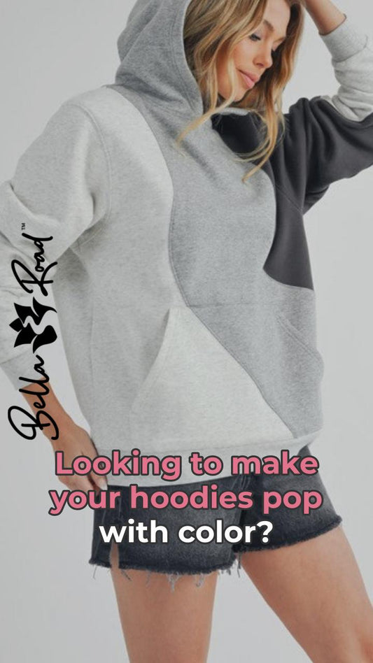 Elevate Your Style with This Color Block Hoodie