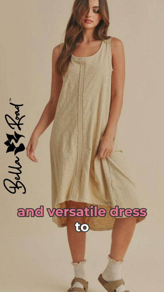 Slay All Day in This Midi Tank Dress