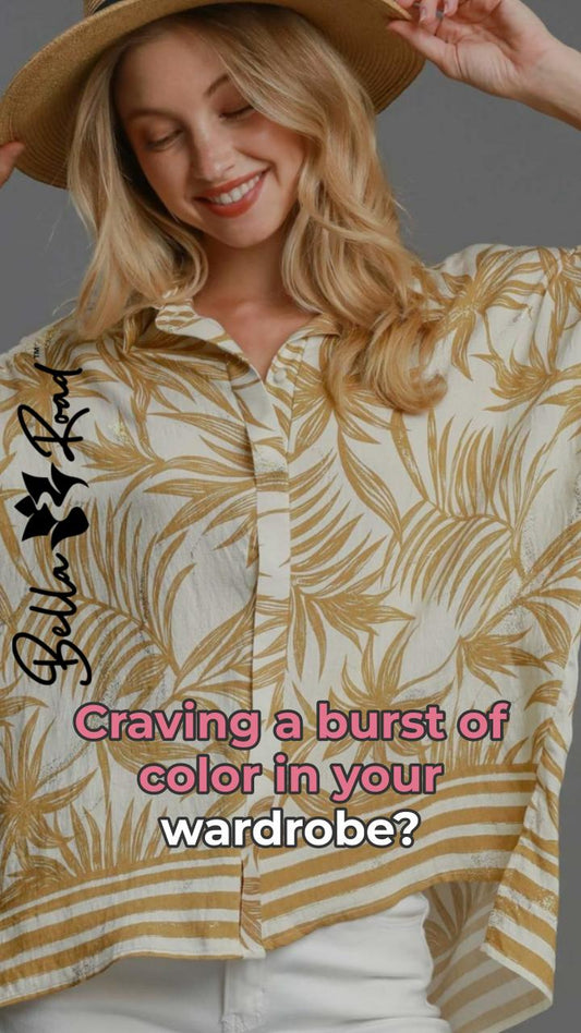 Rock Your Style with This Tropical Button-Down