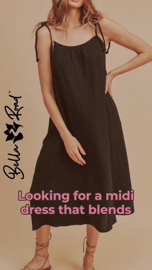 Master the Midi Cami Dress Like a Pro