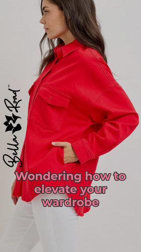 Style Your Way: Rock the Denim Shacket