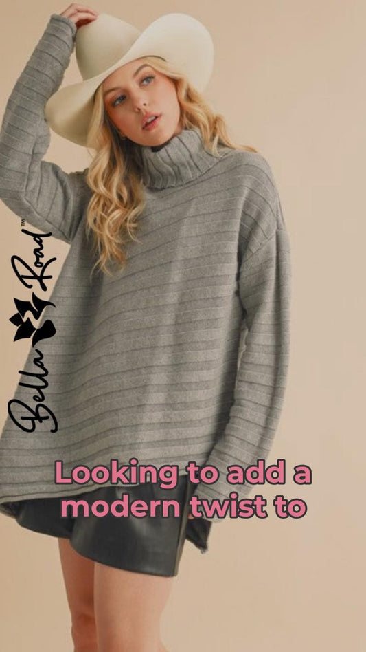 Slay in Style: Asymmetrical Sweater Tips
