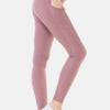 Wide Waistband High Waist Leggings - Lunar Rock