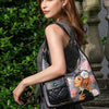 Nicole Lee USA Adjustable Strap Shoulder Bag - Black