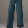 Bella Road High Rise Cropped Wide Leg Jeans - French Blue