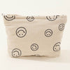 Zenana Corduroy Smile Clutch Bag - Ivory