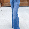 Bella Road Flare Jeans - Light