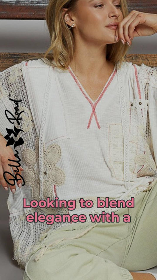 Style Your Way with POL Lace Hooded Top