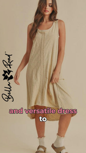 Slay All Day in This Midi Tank Dress