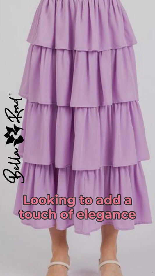 Ruffle Up Your Style with Midi Skirt Magic