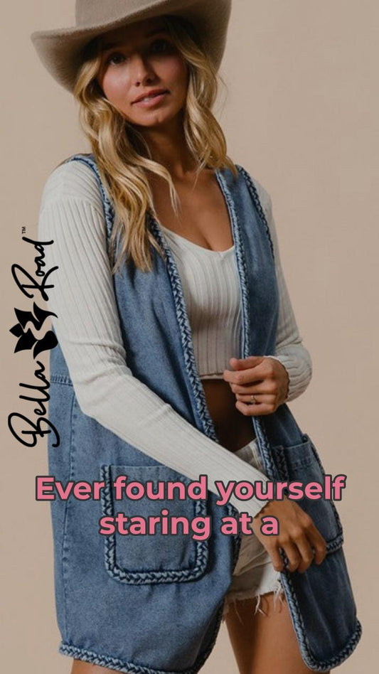 Style Up: Rock This Denim Vest Now