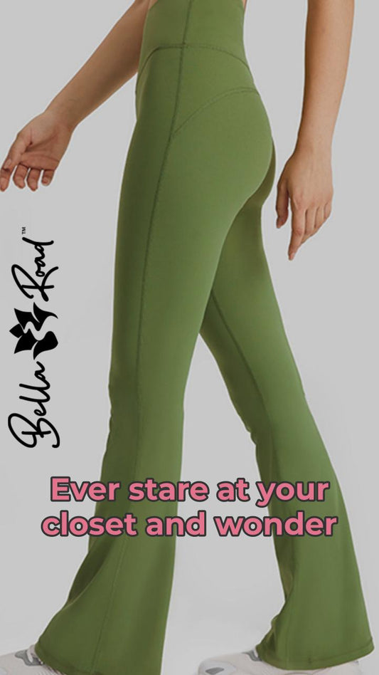 Flare Up Your Style with These Yoga Pants