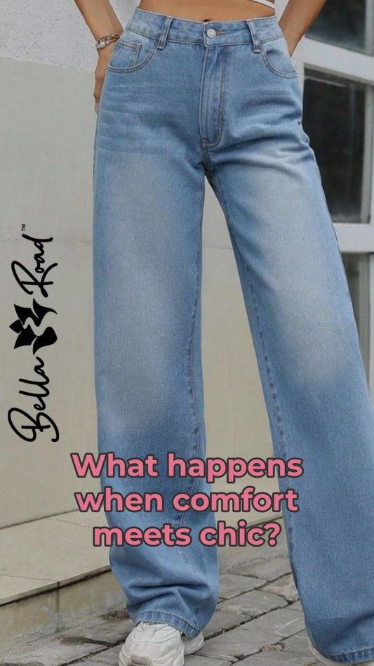 Style Your Mid Rise Wide Leg Jeans Like a Pro