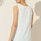 NINEXIS Round Neck Button Side Tank at Bella Road