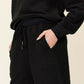 DOUBLE TAKE Full Size Texture Long Sleeve Top and Pants Set at Bella Road