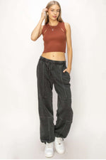 HYFVE Stitched Design Drawstring Sweatpants at Bella Road