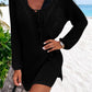 BELLA ROAD Openwork Tie Neck Cover-Up at Bella Road