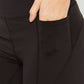 High Waist Seam Detail Active Shorts