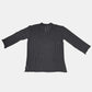 Stylish black Bella Road V-Neck Long Sleeve Sweater on display, featuring a cozy and trendy design perfect for fall fashion.