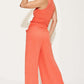 BASIC BAE Full Size Ribbed Tank and Wide Leg Pants Set at Bella Road