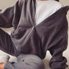 Bella Road Zip Up Long Sleeve Hoodie and Joggers Set - Dark Gray