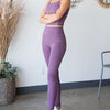 High Waist Leggings | Full Size - PURPLE