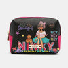 Nicole Lee USA Printed Extra Large Cosmetic Pouch - Eye Contact