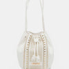 Nicole Lee USA Amy Studded Bucket Bag - White