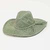 Braided Strap Wide Brim Hat - SA