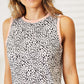 DOUBLE TAKE Printed Round Neck Tank at Bella Road