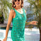 BELLA ROAD Openwork Tie Neck Cover-Up at Bella Road