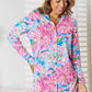 DOUBLE TAKE Floral Open Front Long Sleeve Cardigan at Bella Road