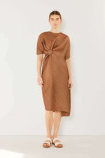 MARINA WEST SWIM Pleated Dolman Sleeve Dress at Bella Road