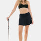 Wide Waistband Active Skort