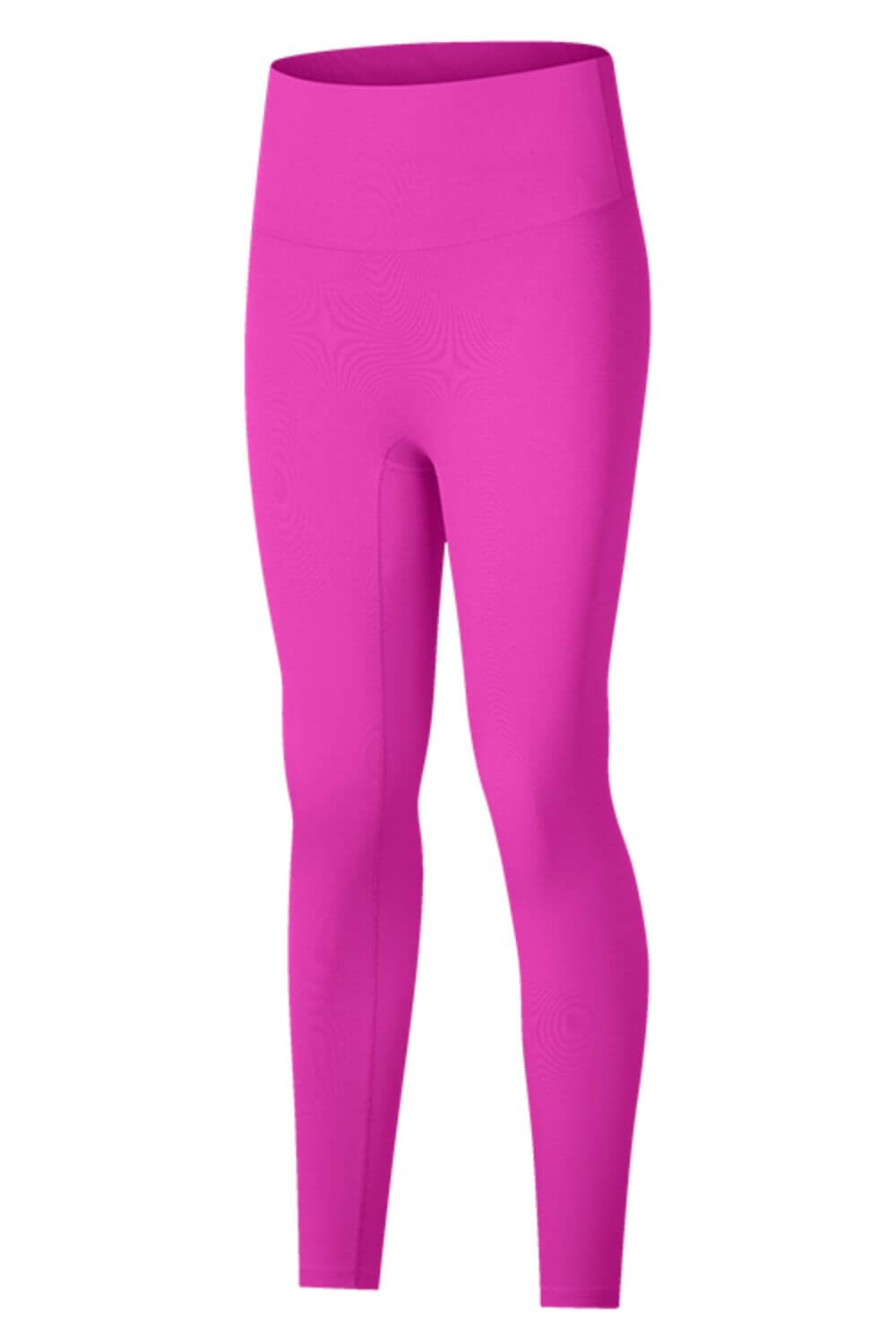 Millennia high-rise wide waistband yoga leggings in vibrant pink, perfect for stylish comfort during yoga practice.