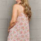 NINEXIS Hang Loose Tulip Hem Cami Top in Mauve Floral at Bella Road