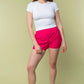 Full Size High Waisted Knit Shorts