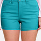 ZENANA High Waist Denim Shorts at Bella Road