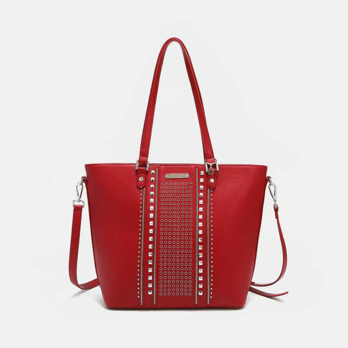 NICOLE LEE USA Studded Decor Tote Bag at Bella Road