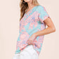 BOMBOM Floral Short Sleeve T-Shirt at Bella Road