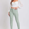 YMI Jeanswear Hyperstretch Mid-Rise Skinny Jeans - Jade