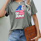 4th OF JULY INDEPENDENCE DAY Graphic Tee