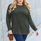 Round Neck Dropped Shoulder T-Shirt