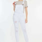 KANCAN Distressed Skinny Denim Overalls at Bella Road