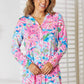 DOUBLE TAKE Floral Open Front Long Sleeve Cardigan at Bella Road