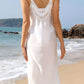 BELLA ROAD Slit Scoop Neck Wide Strap Cover Up at Bella Road