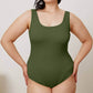 BASIC BAE Full Size Square Neck Sleeveless Bodysuit at Bella Road