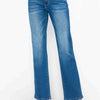 bytos Full Size Cat's Whiskers High Rise Straight Jeans - Medium