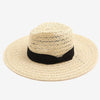 Wide Brim Straw Weave Sun Hat - IV